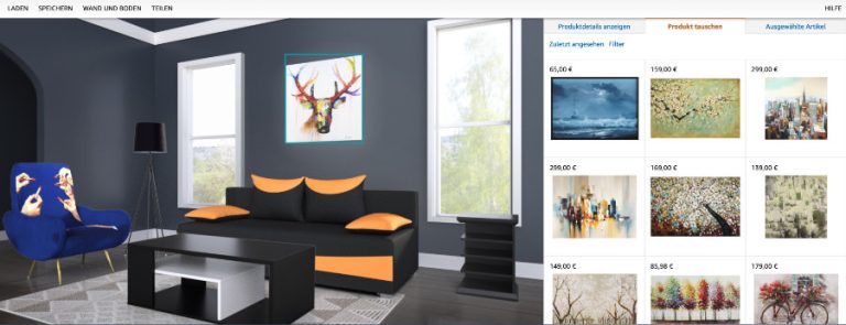 Amazon Showroom: Virtuelles Möbelrücken für eine einfachere Kaufentscheidung